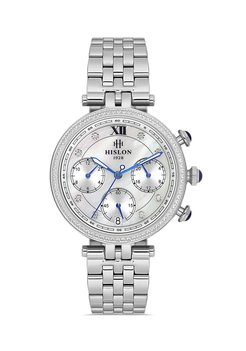 Hislon QT144S-10SS Kadın Kol Saati