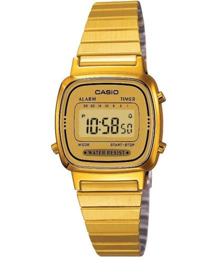 Casio Retro LA670WGA-9DF Kadın Kol Saati