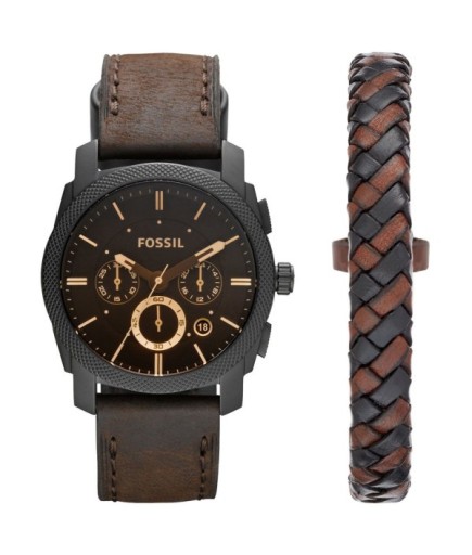 Fossil FFS5251SET Erkek Set Kol Saati ve Bileklik